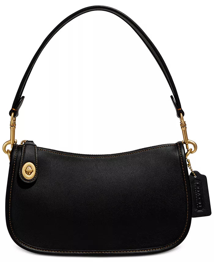 COACH Leather Swinger Shoulder Bag