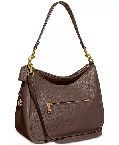 COACH Soft Pebble Leather Cary Shoulder Bag with Convertible Straps