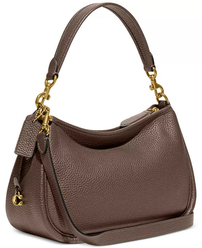 COACH Soft Pebble Leather Cary Convertible Crossbody