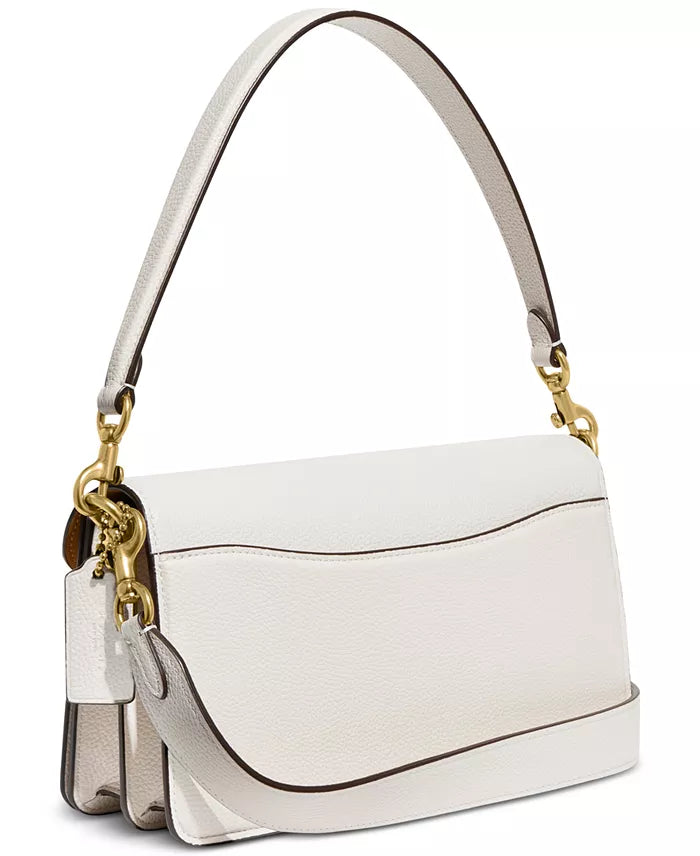 COACH Tabby 26 Polished Pebble Leather Shoulder Bag