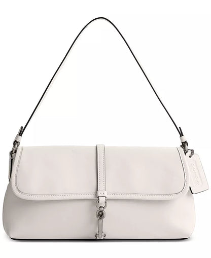 COACH Hamptons Small Leather Shoulder Bag