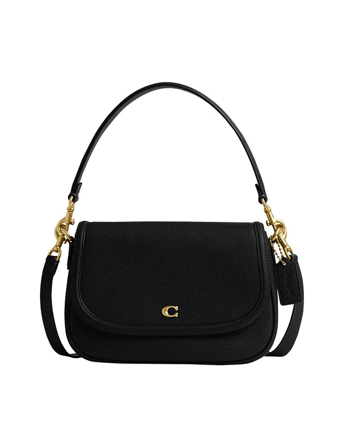 COACH Legacy Small Pebbled Leather Shoulder Bag