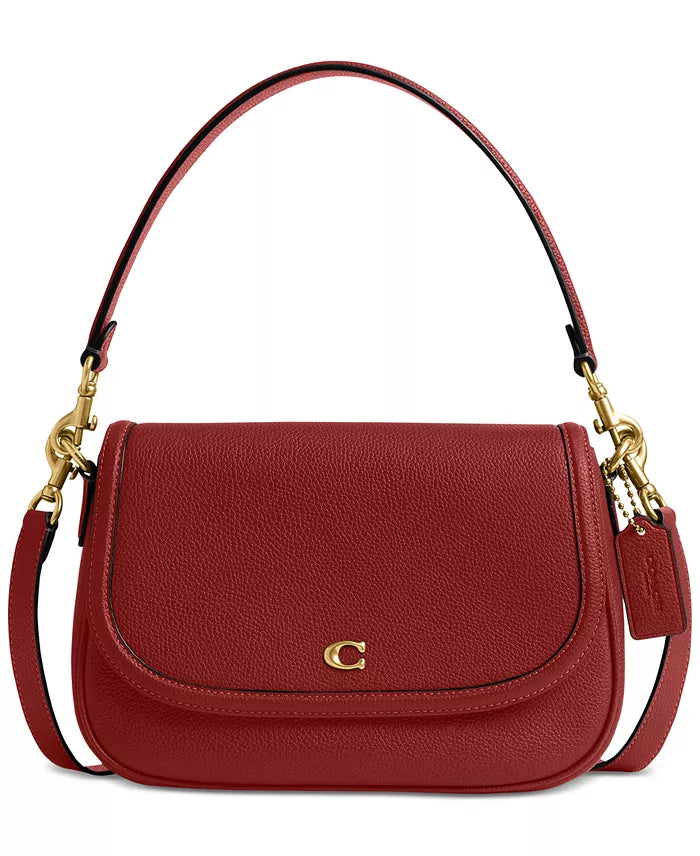 COACH Legacy Small Pebbled Leather Shoulder Bag