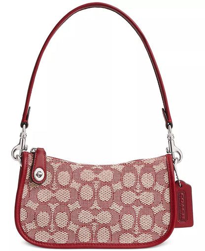 Coach Originals Signature Jacquard Swinger 20 Shoulder Bag