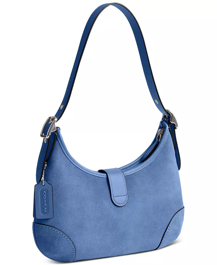 Coach Originals Suede Hamptons Hobo Shoulder Bag