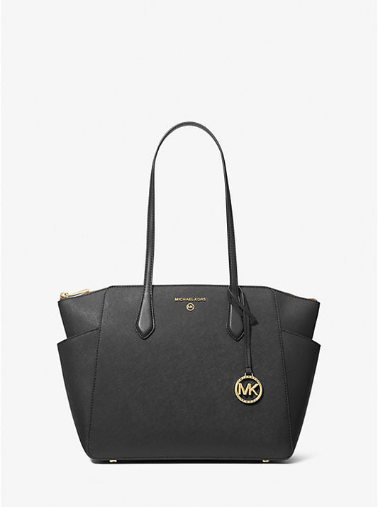 Marilyn Medium Saffiano Leather Tote Bag