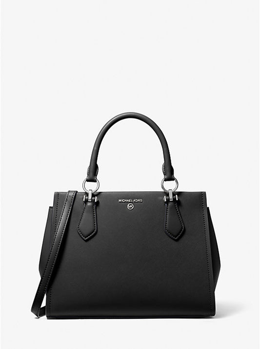 Marilyn Medium Saffiano Leather Satchel