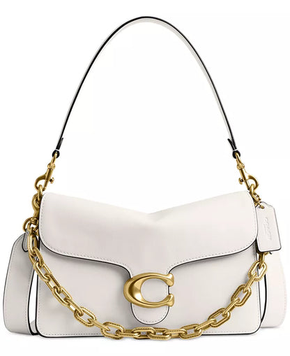 COACH NEW Chain Tabby Leather Small Shoulder Bag