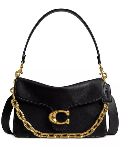 COACH NEW Chain Tabby Leather Small Shoulder Bag