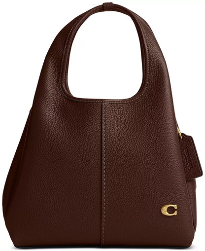 Coach Lana 23 Polished Pebble Leather Small Shoulder Bag