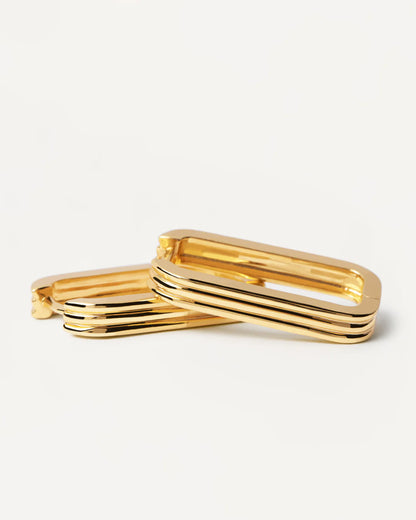 PDPAOLA Super Future Super Nova Earrings - Gold