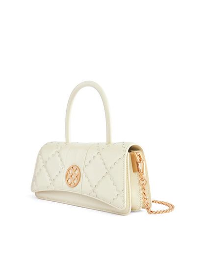 Mosaic Treasure Crossbody Bag - White