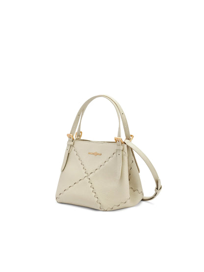 Dusk Mosaic Mini Tote Bag - Cream