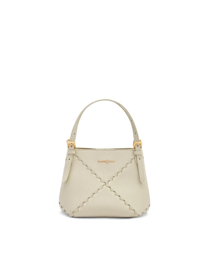 Dusk Mosaic Mini Tote Bag - Cream