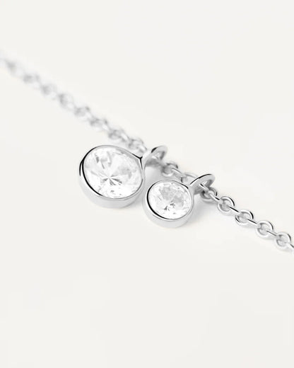 PDPAOLA Bliss Necklace - Silver