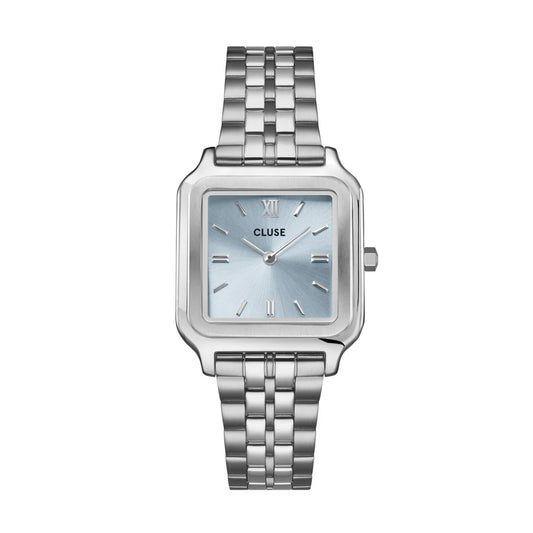 CLUSE Gracieuse Watch Light Blue - Silver