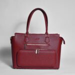 3-in-1 Multi-Functional Tote Bag (Burgundy)