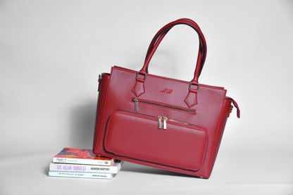 3-in-1 Multi-Functional Tote Bag (Burgundy)