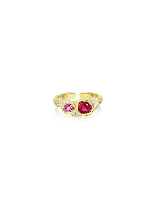 Ruby Heart Ring