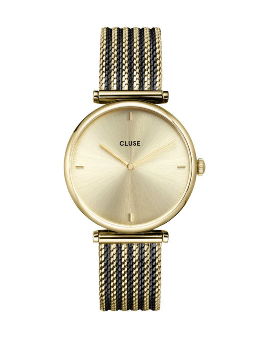 CLUSE Triomphe - Gold/Black Mesh