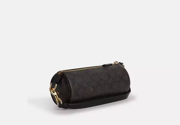 Nolita Barrel Bag in Signature Jacquard